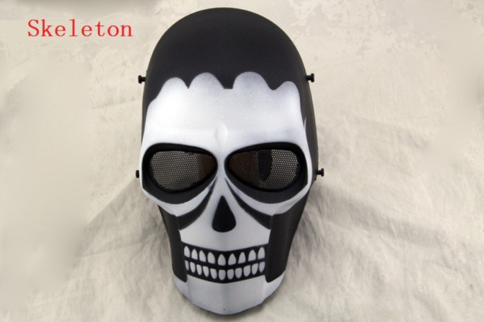 The Camouflage Ghost DeathGrim Reaper Mask Skull Mask BY - Click Image to Close