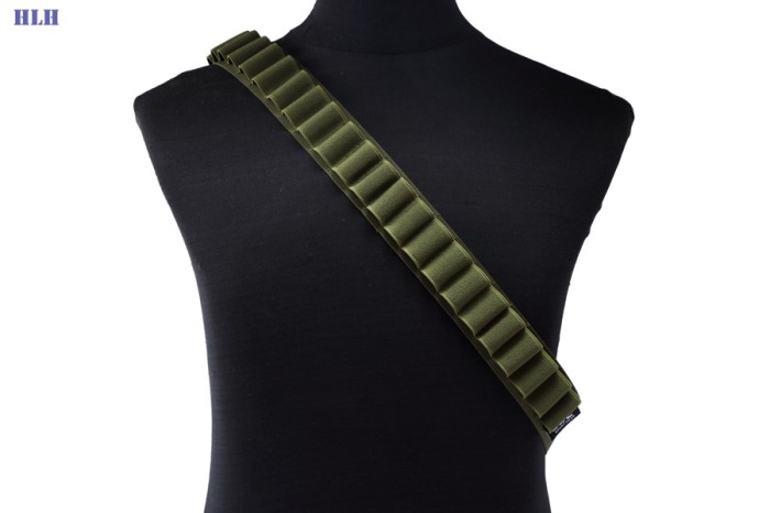 Tactical Military 29 Holes Belt Hunting Nylon Waist Sling Green