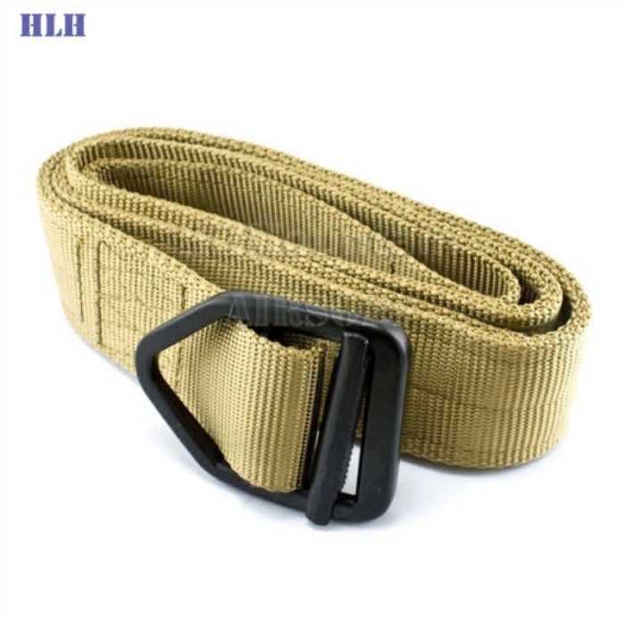 Outdoor Tactical Belt Multifunctional Security Belts Tan - Click Image to Close