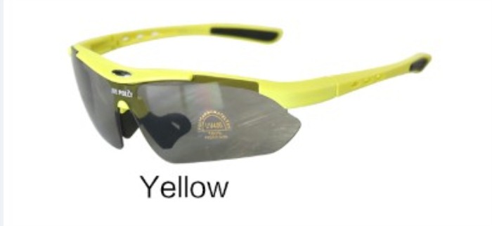 Sports Sun Glasses Tatical Goggle PC Lens Eyewear Yellow - Click Image to Close