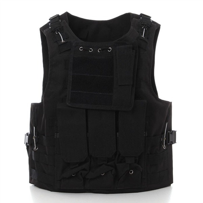 Tactical Army Protective Travel Vest Hunting CS War Game Molle Waist - Click Image to Close