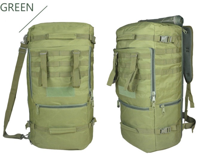 Tactical Travel Outdoor Men's Bags Military Women's Packbags Green