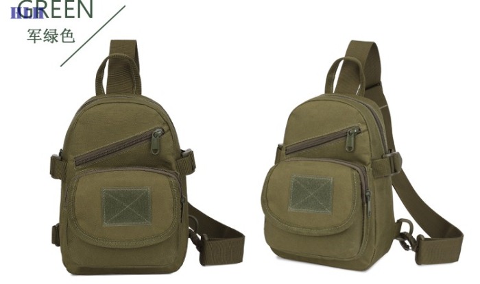 Tactical Oxford Meterial Shoulder Bags Airsoft Outdoor PackpackGreen - Click Image to Close