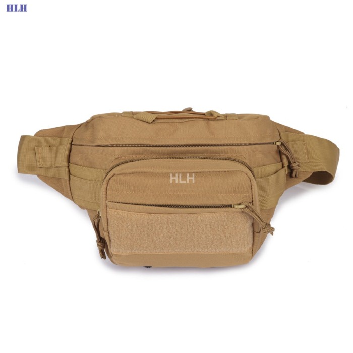 Male Shoulder Bag Tactical Bags Men Outdoor Casual PackBags Tan - Click Image to Close