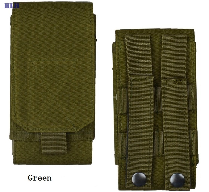 Single Mini Bags Oxford Molle Men Military Waist Packs Green - Click Image to Close