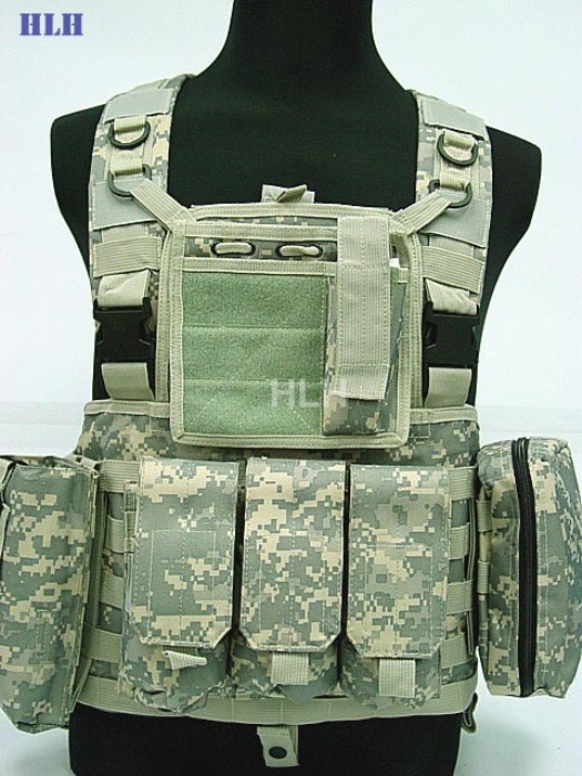 Tactical Sleeveless Garment For Men Hunting Military Vest ACU