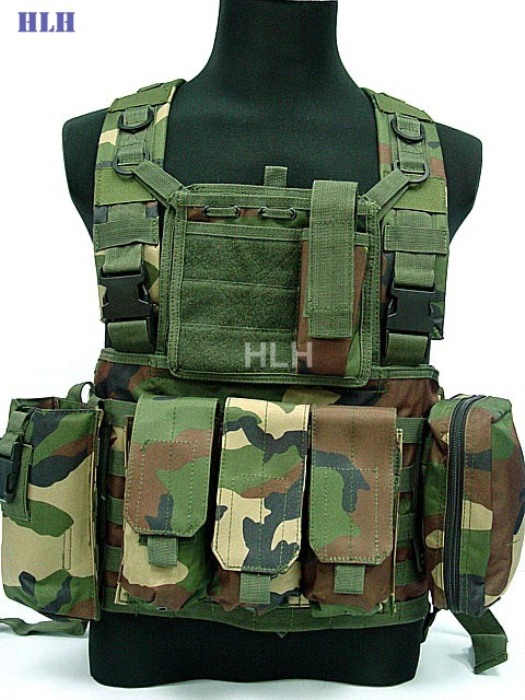 High Quality Combat Army CS games Tatical Vest Hunting Vest - Click Image to Close