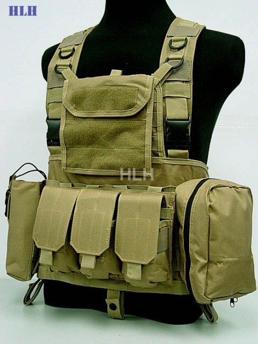 Tactical Nylon Vest For Men Tactical Vest Outdoor Hunting Vest - Click Image to Close