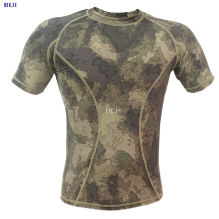 5 Colors Breathable Camouflage Tactical Paintball Airsoft Tees MATS