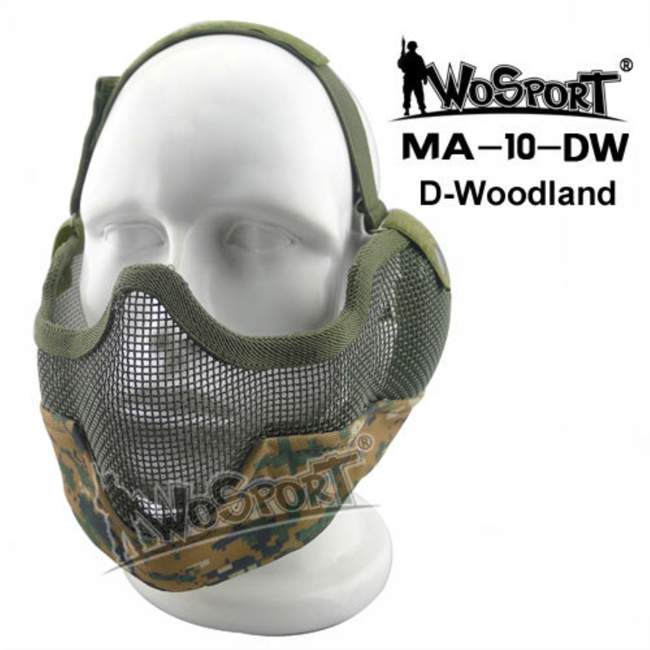 Tactical Outdoor Military Hiking WST Wire Mask CLSM - Click Image to Close