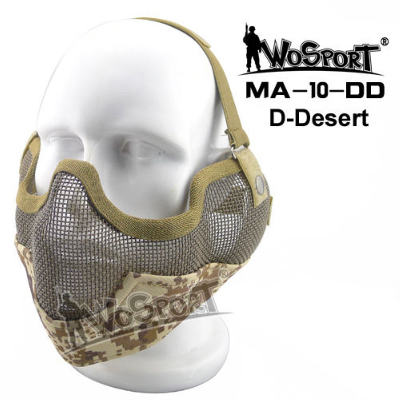 Tactical Outdoor Military Hiking WST Wire Mask SMSM - Click Image to Close