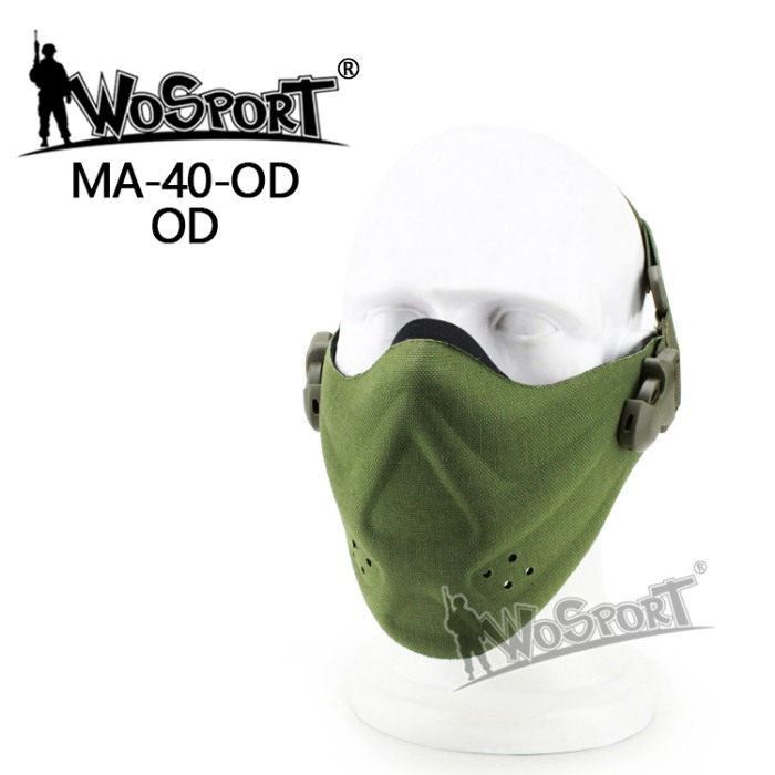 Tactical Outdoor Military Hiking Lightweight Foam Mask Green - Click Image to Close