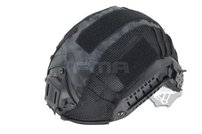 FMA Military Airsoft Tactical Helmet Cover With Black Color