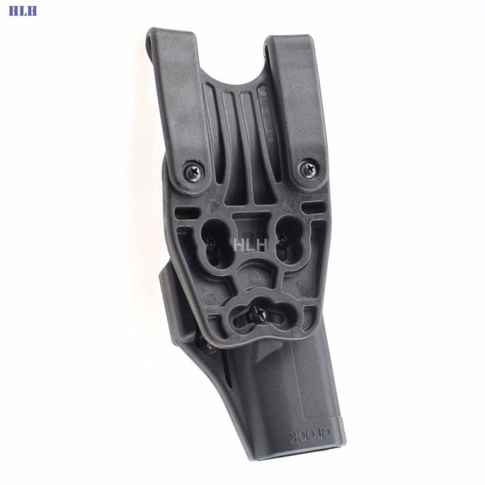 Tactical Glock Holster Gun Pistol Holster for Glock 17 19 22 23Black - Click Image to Close