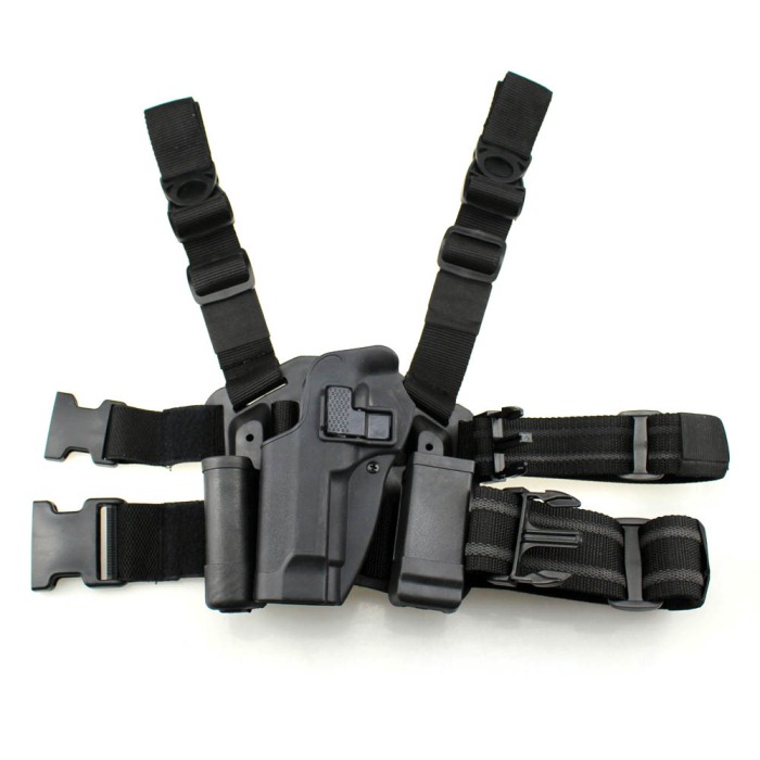 Tactical M92 Leg Holster Left Hand Beretta M9 M92 Black