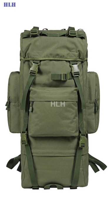 Travel Rucksacks Camping Hiking Trekking Camouflage Bags Green