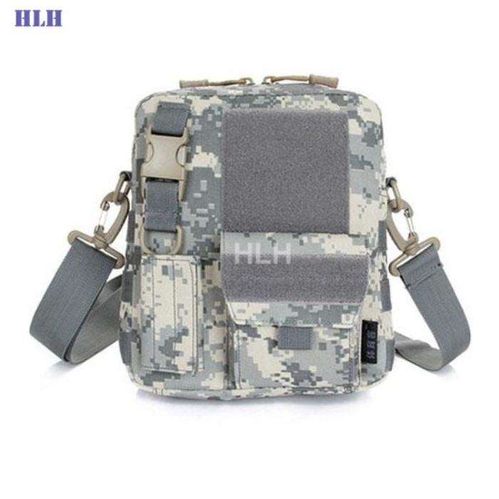 Tactical Military Bag MOLLE System Single Shoulder Packpack ACU - Click Image to Close