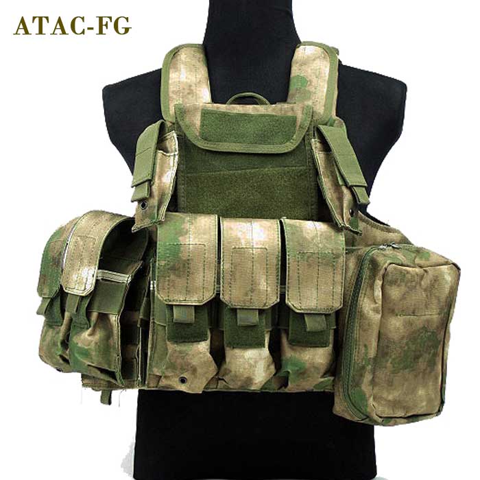 1000D Large Tactical Military Vest MOLLE Molle CIRAS Combat Vest - Click Image to Close