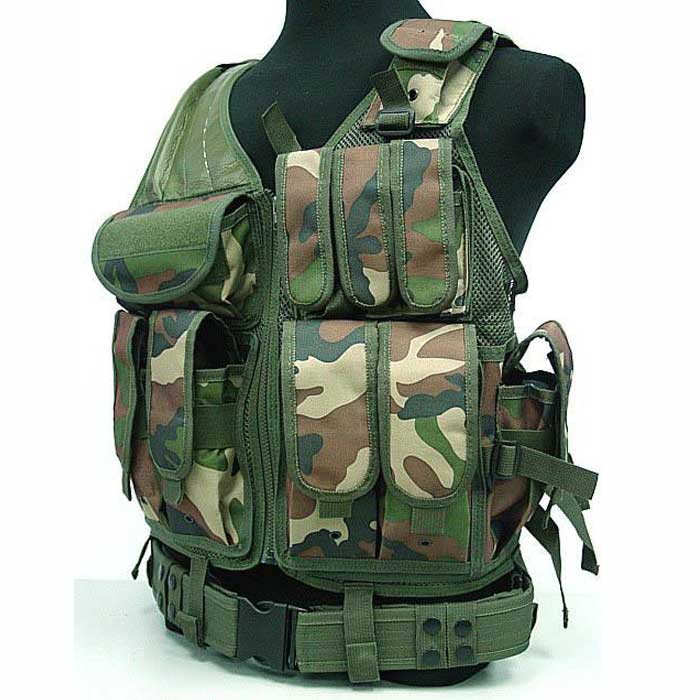 Molle Tactical Vest Enforcement ASSAULT with Combat Magazine Pouch C