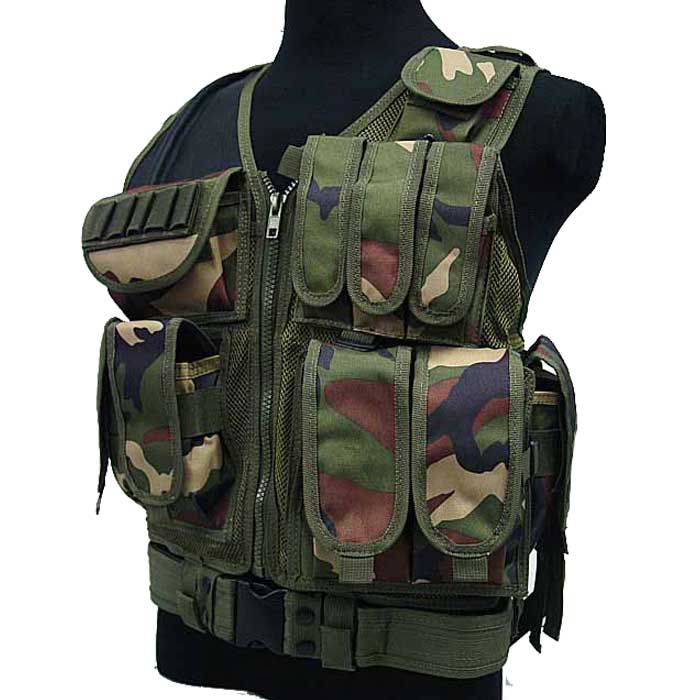 Mesh Tactical Vest Law Enforcement Swat Police Combat Vest Pistol Ca - Click Image to Close