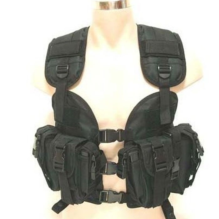 US Military Modular Load Assault Swat Us Navy Seal Tactical Vest BK - Click Image to Close