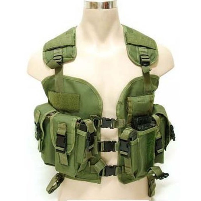 US Military Navy Seal Vest Tactical Molle Assault Swat Combat Vest O - Click Image to Close