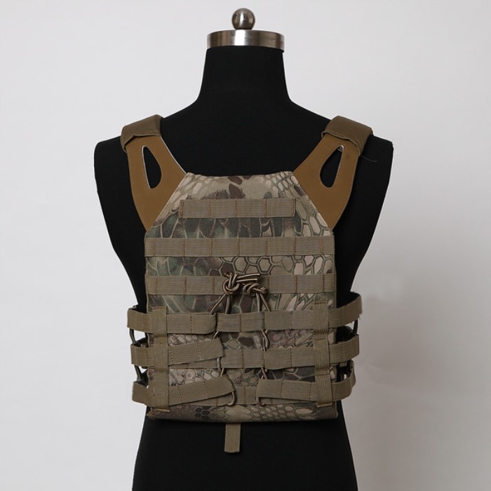 Durable 1000D JPC Tactical Vest Molle Airsoft Compact Vest Badlands