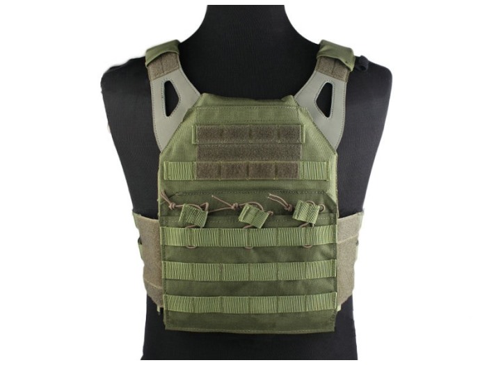 Durable 1000D JPC Tactical Vest Molle Military Compact Vest OD